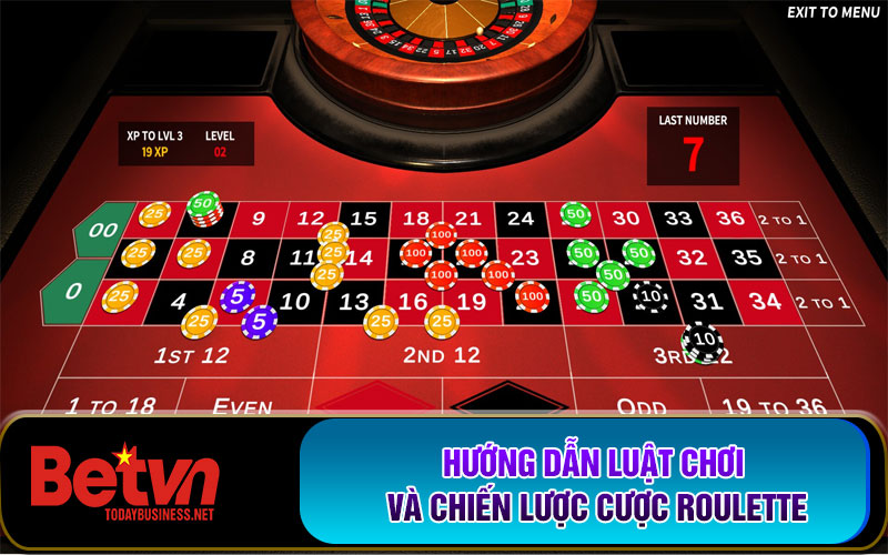 Hướng dẫn luật chơi và chiến lược cược Roulette